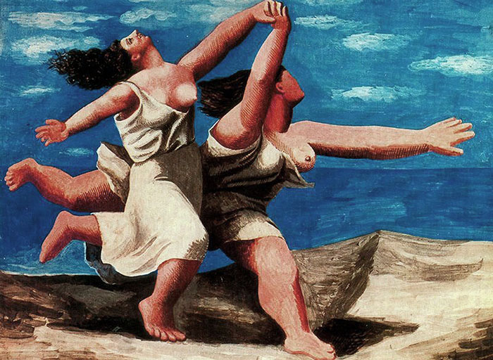 Picasso-deux-femmes-courant-sur-la-plage