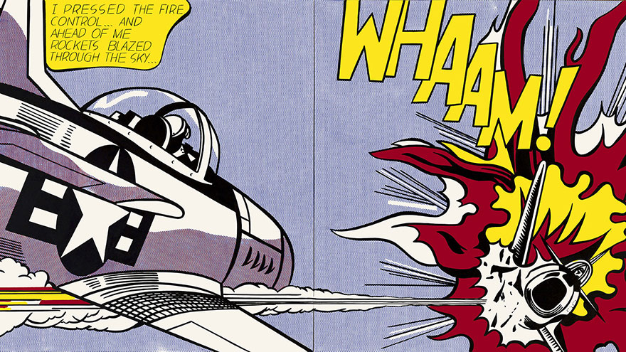 Analyse d une œuvre Whaam de Roy Lichtenstein 1963